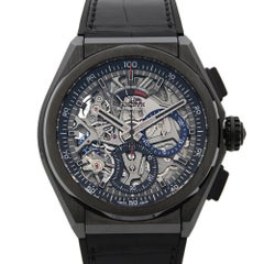 Zenith El Primero 21 Defy Black Ceramic Men's Watch 49.9000.9004/78.R582
