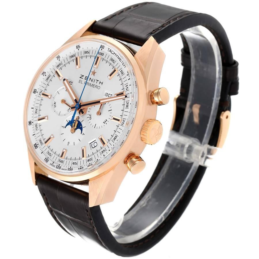 zenith el primero chronograph moonphase