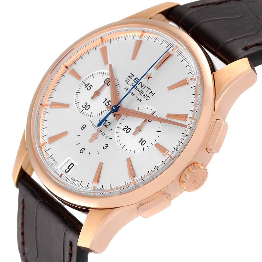 Reloj de caballero Zenith El Primero Captain Cronógrafo de oro rosa 18.2110.400 Sin usar en venta 1
