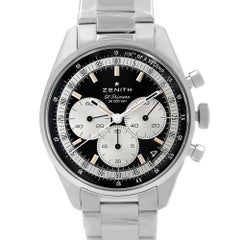 Zenith El Primero Chronomaster 38mm Schwarze Zifferblattuhr 03.3200.3600/21.M3200