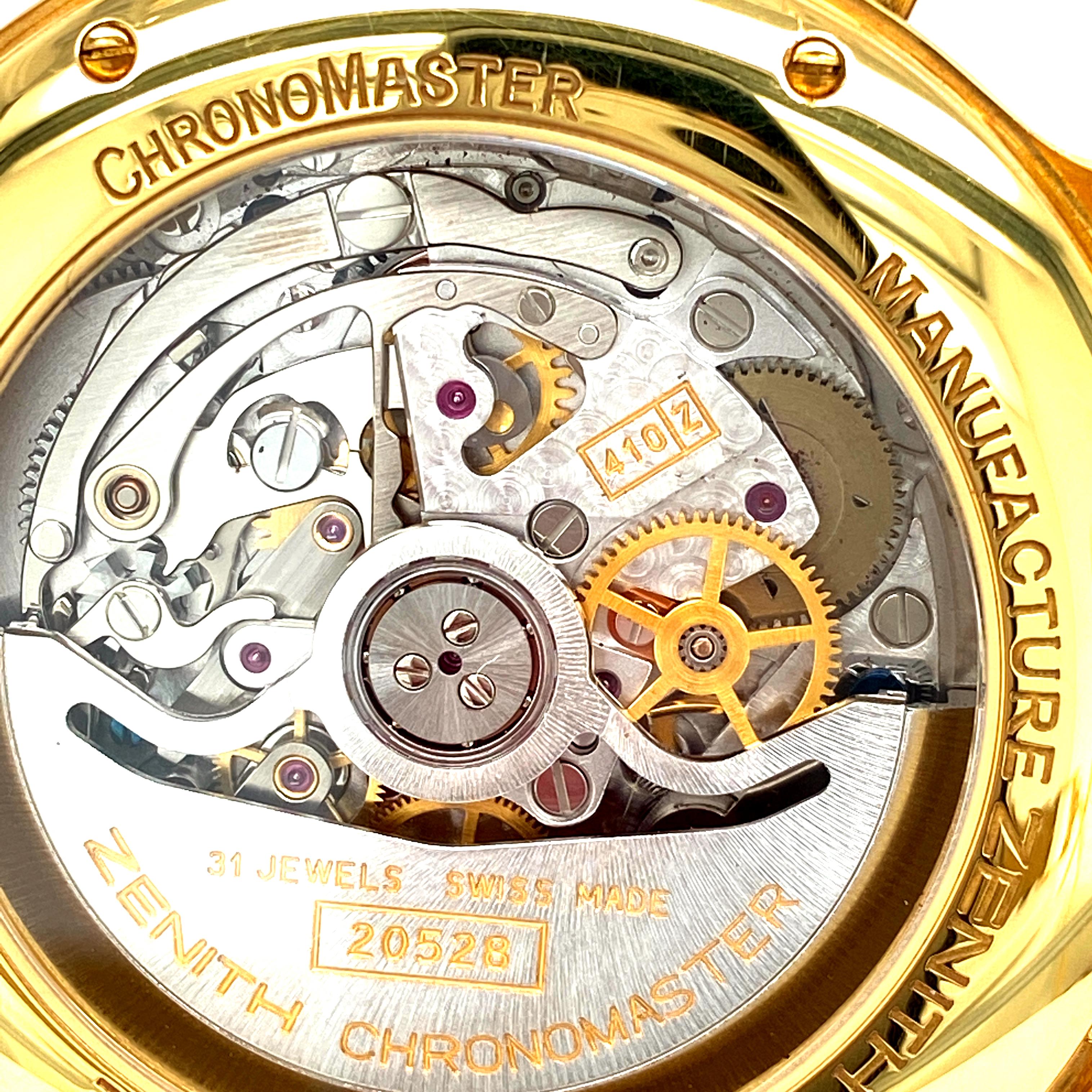 zenith el primero chronomaster gold