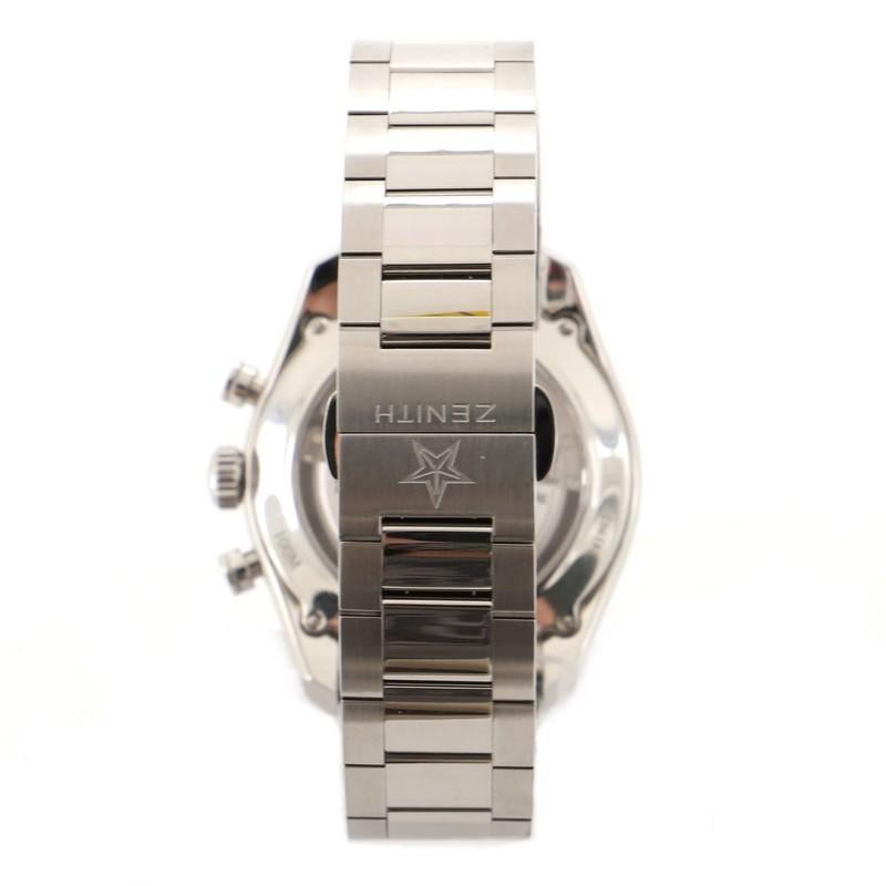 Zenith El Primero Chronomaster Open Power Reserve Automatic Watch StainlessSteel In Good Condition In New York, NY