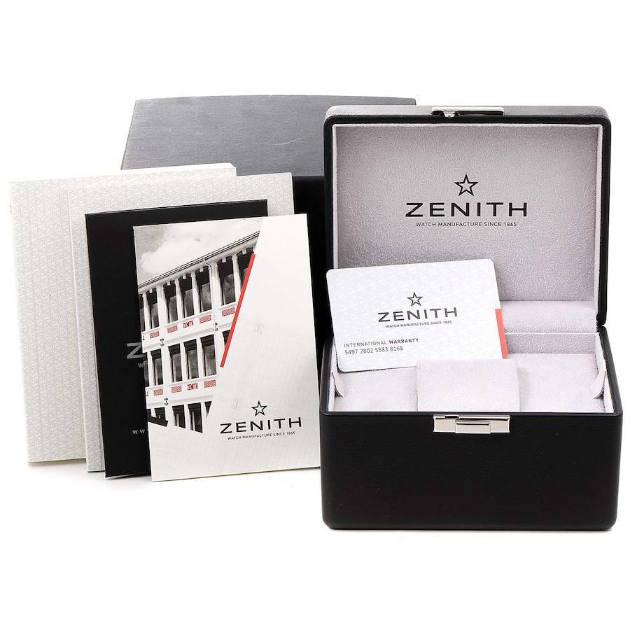 Zenith El Primero Chronomaster Power Reserve Watch 03.2085.4021 Box Papers For Sale 5