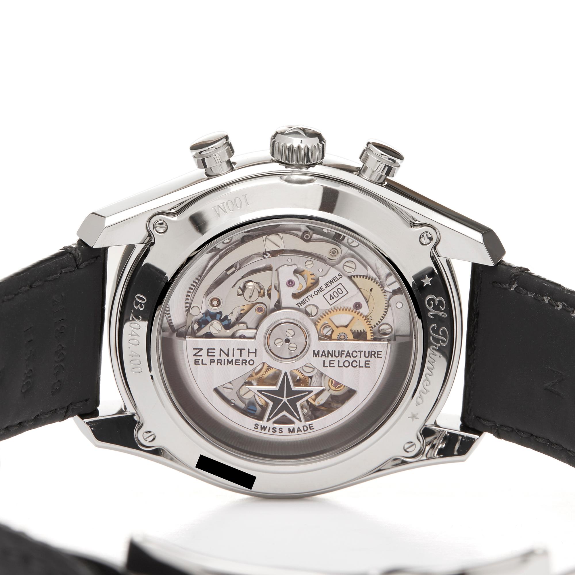 Zenith El Primero Chronomaster Stainless Steel 03.2040.400/26.C496 Wristwatch 1