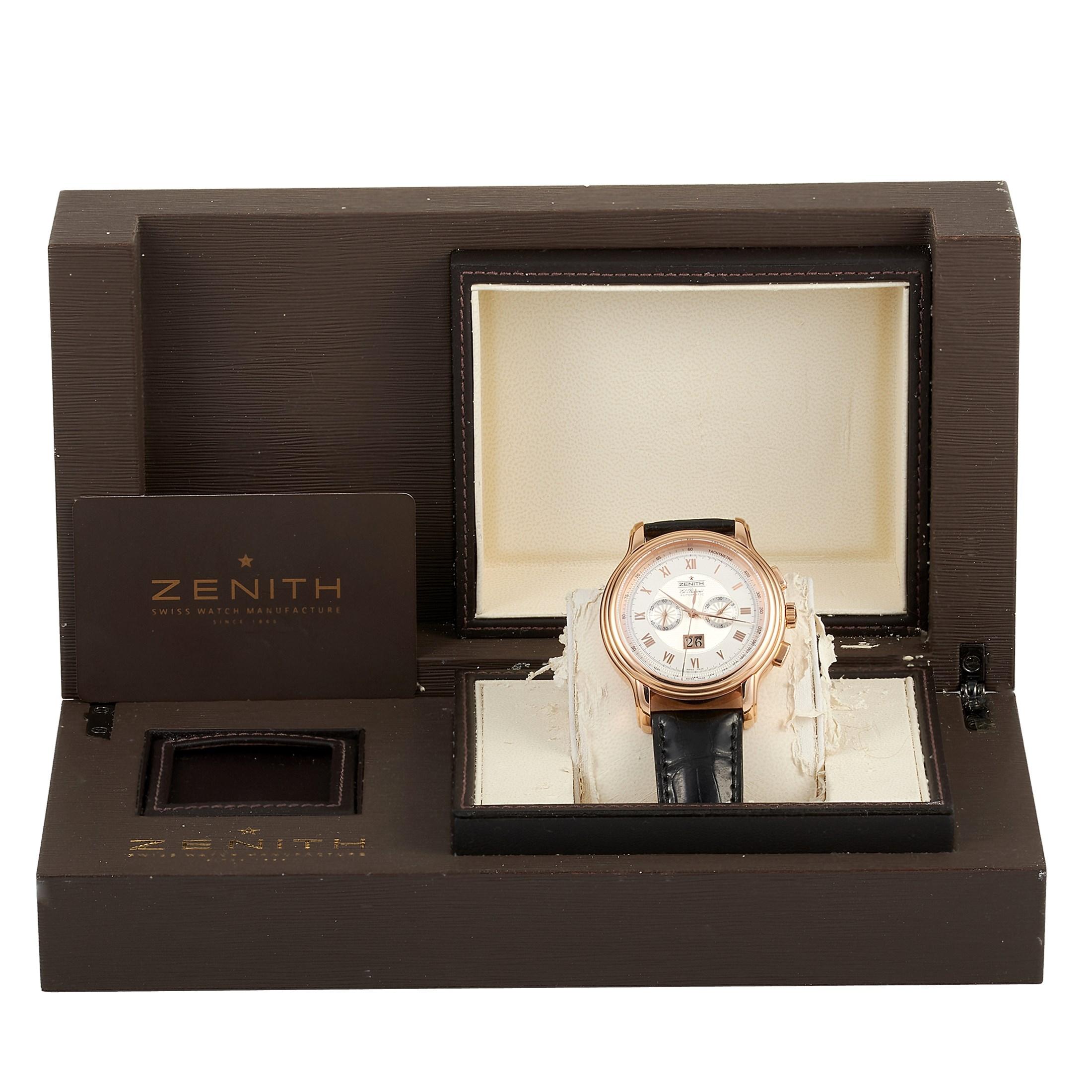 Zenith El Primero Grande Chronomaster Men's Watch XXT 18.1260.4010/01.C505 2
