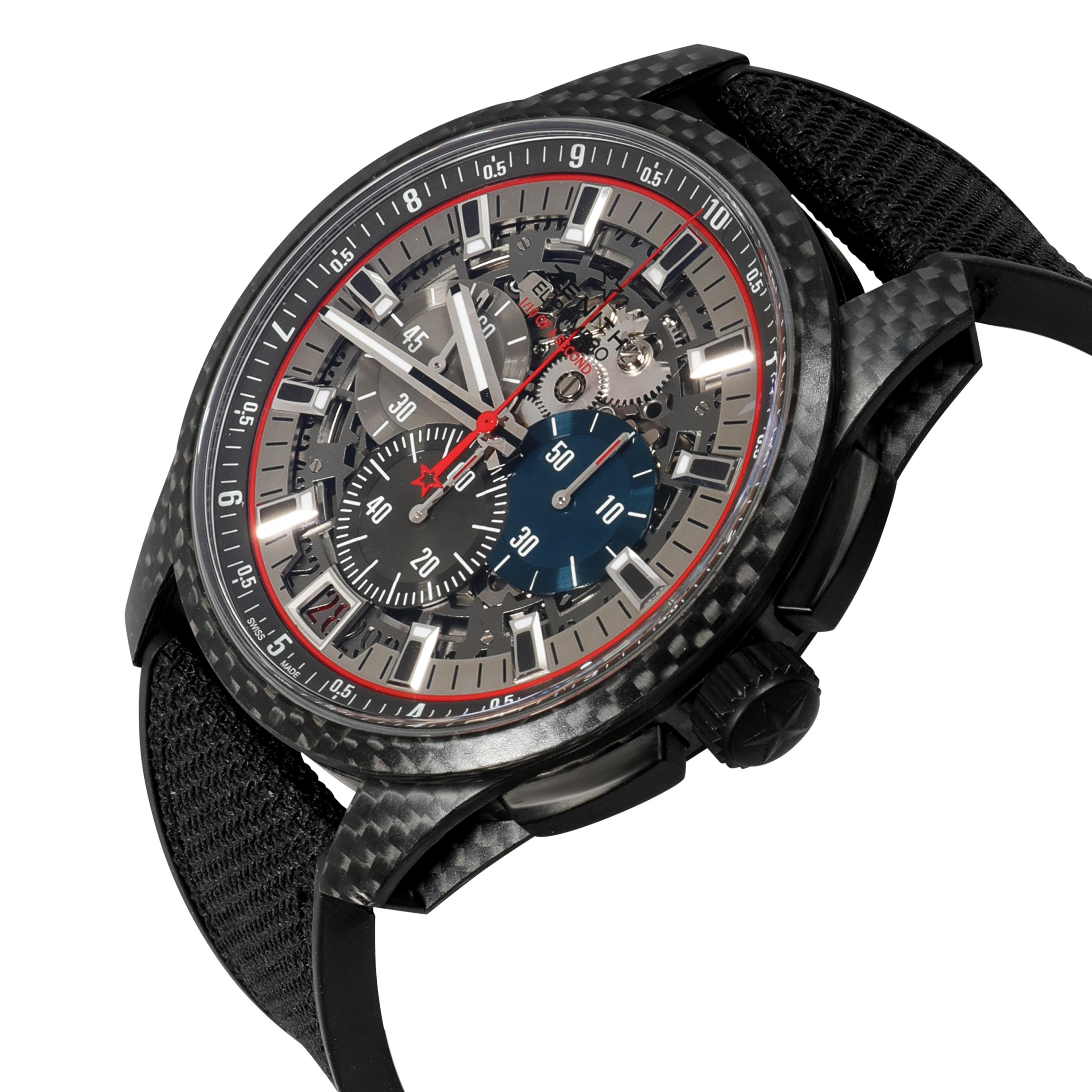 zenith carbon fiber watch