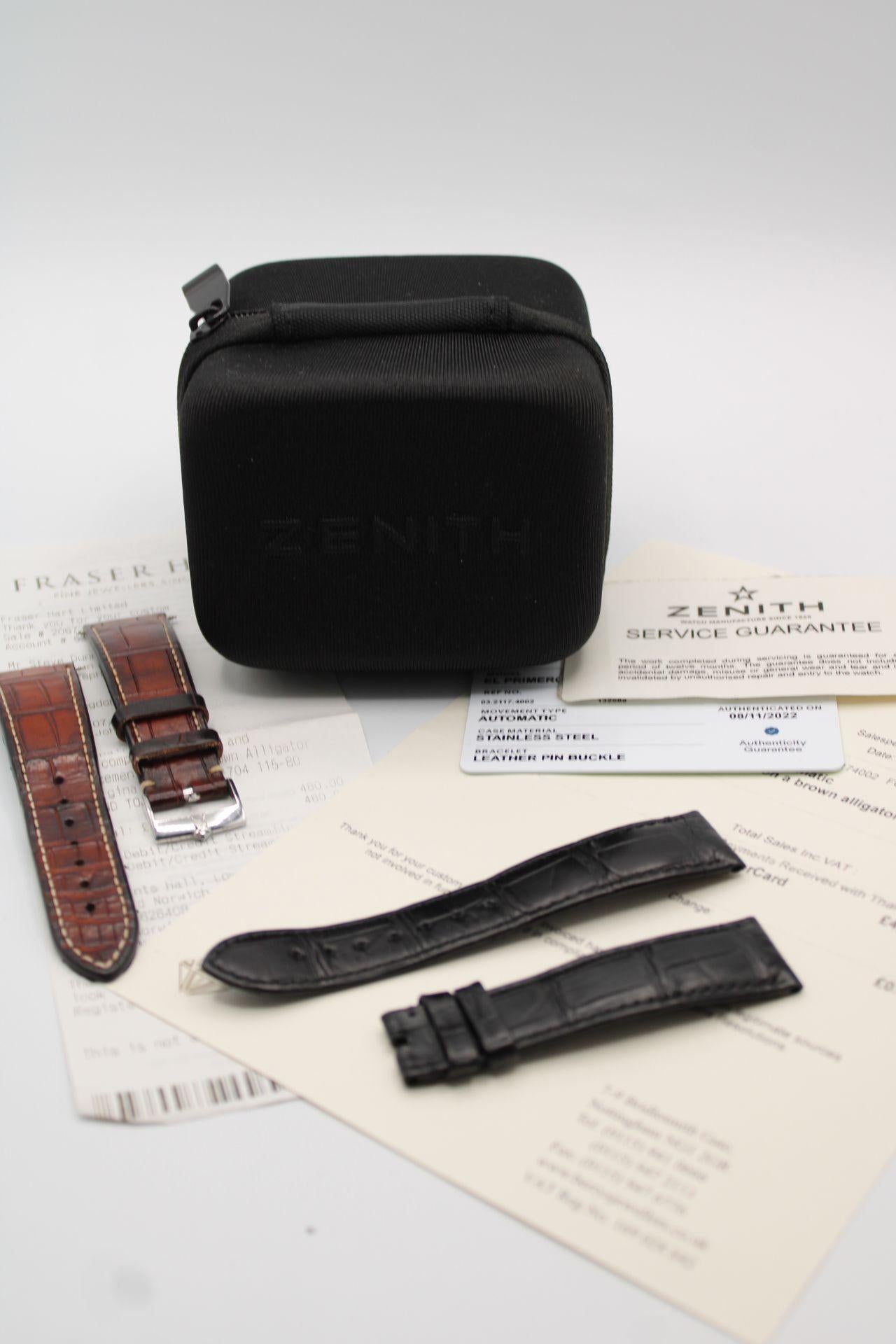 Zenith El Primero Pilot Chronograph Modell 03.2117.4002 Herren