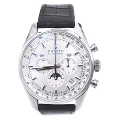 Zenith El Primero Stainless Steel 410 Chronograph Watch Ref. 03.2091.410