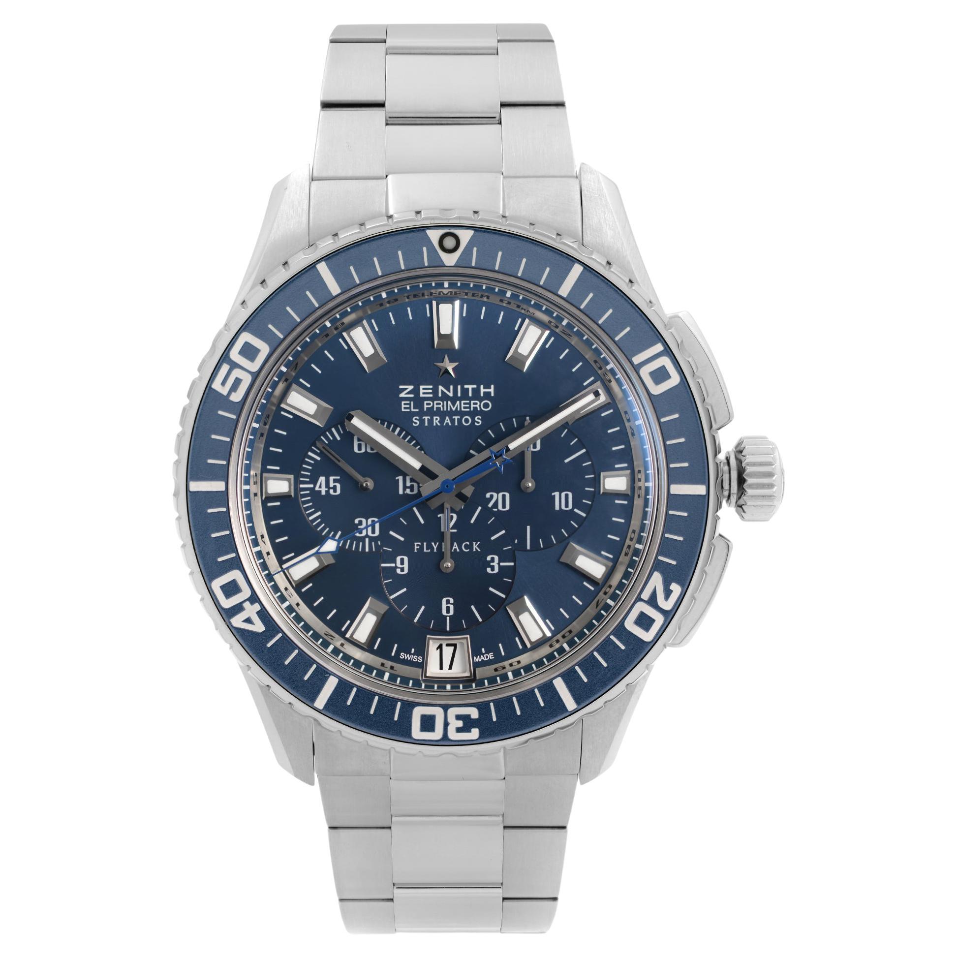 Zenith El Primero Stratos Flyback Automatic Watch 03.2067.405/51.M2060
