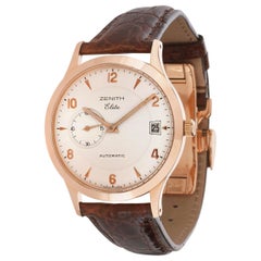 Zenith Elite 17/62.1125.680 Men's Watch in 18 Karat Rose Gold