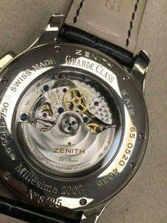 Zenith El Primero Grande Class Tourbillon 65.0520.4035/21.C492 18k White Gold