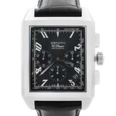 Orologio Zenith Grande Port Royal El Primero Chrono Acciaio Quadrante Nero 03.0550.400