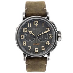 Zenith Heritage Pilot Typ 20 Chronograph Herrenuhr 11,2430.4069 Box Card