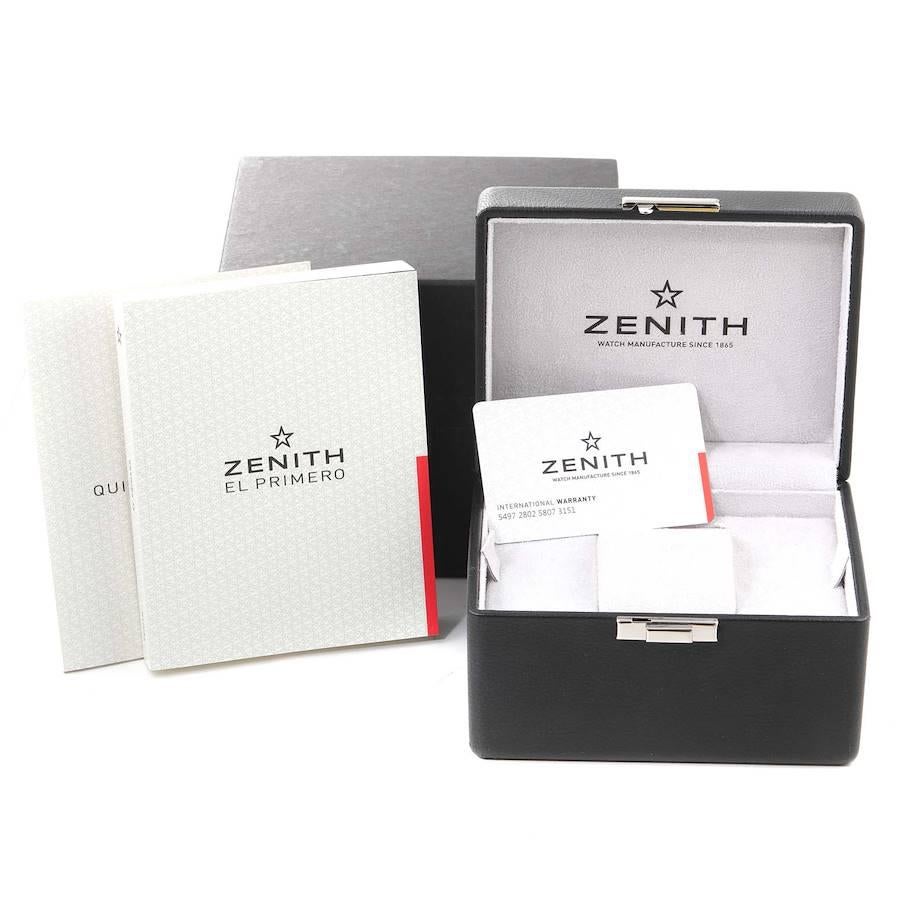 Zenith Heritage Pilot Type 20 Chronograph Mens Watch 11.2430.4069 Box Card 2