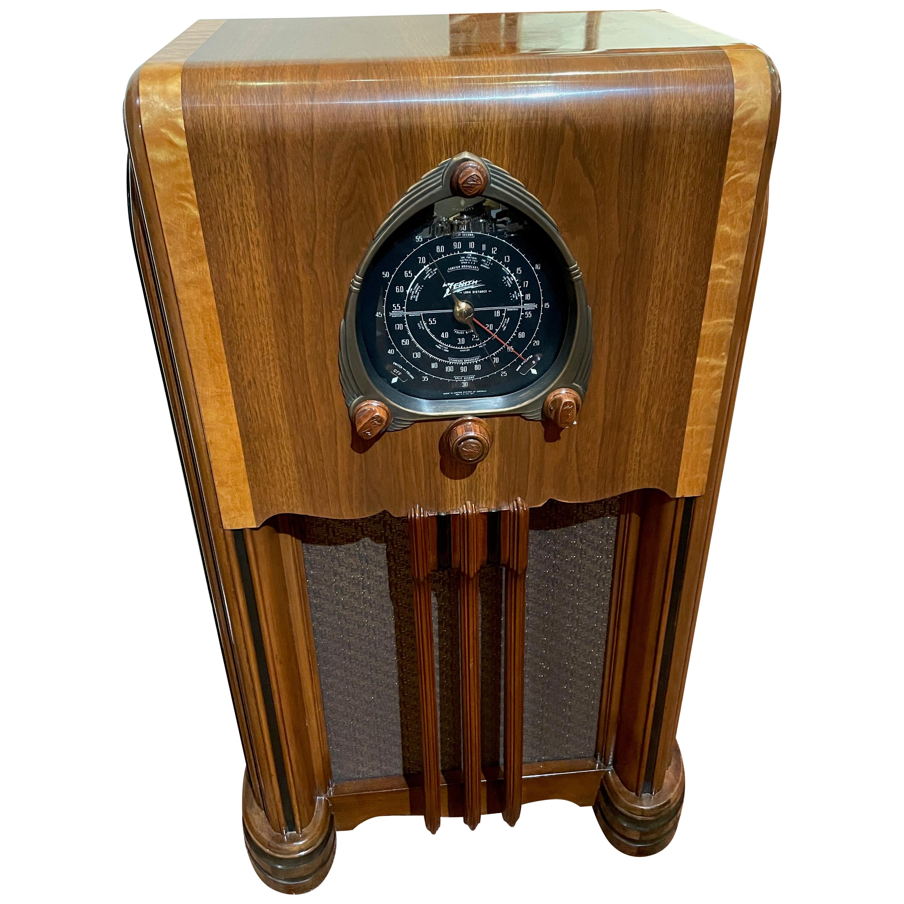 Zenith Antique Radio Shutterdial Black  Repro Gasket 8-1/2 inch Walton's 