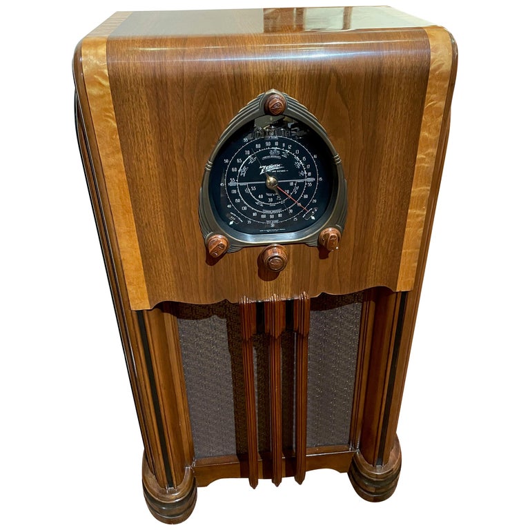 Zenith Model 6S254 Console Radio '1938', Bluetooth For Sale
