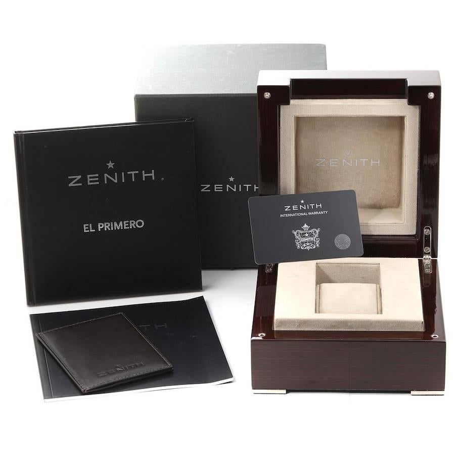 Zenith Montre d'Aeronef Type 20 Annual Calendar Mens Watch 87.2430.4054 Box Card 7
