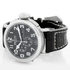 Zenith Pilot Stainless Steel Men’s Chronograph Watch 03.2430.4054