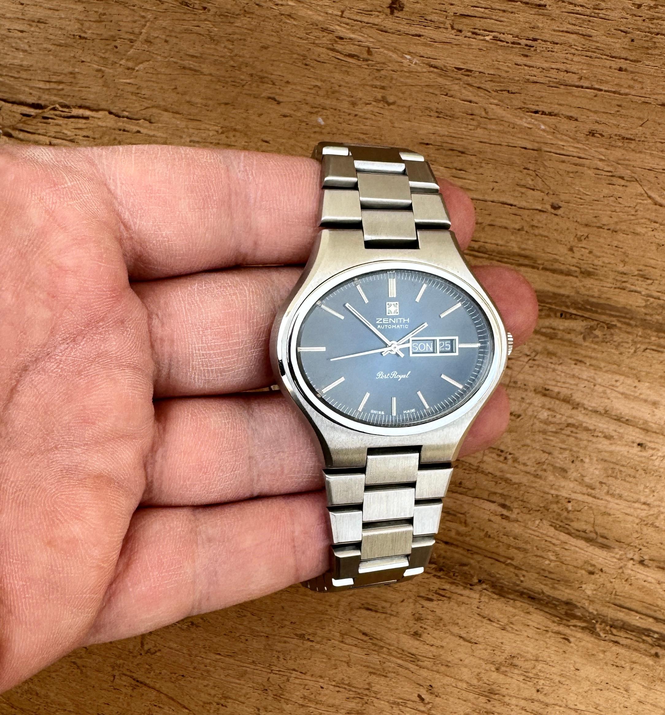 Zenith Port Royal automatique ref. 01-0091-346 Montre en vente 3