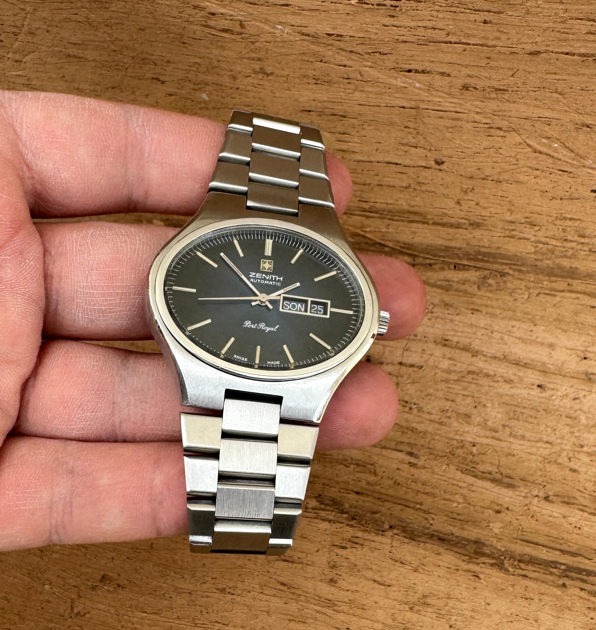 Zenith Port Royal automatique ref. 01-0091-346 Montre en vente 4