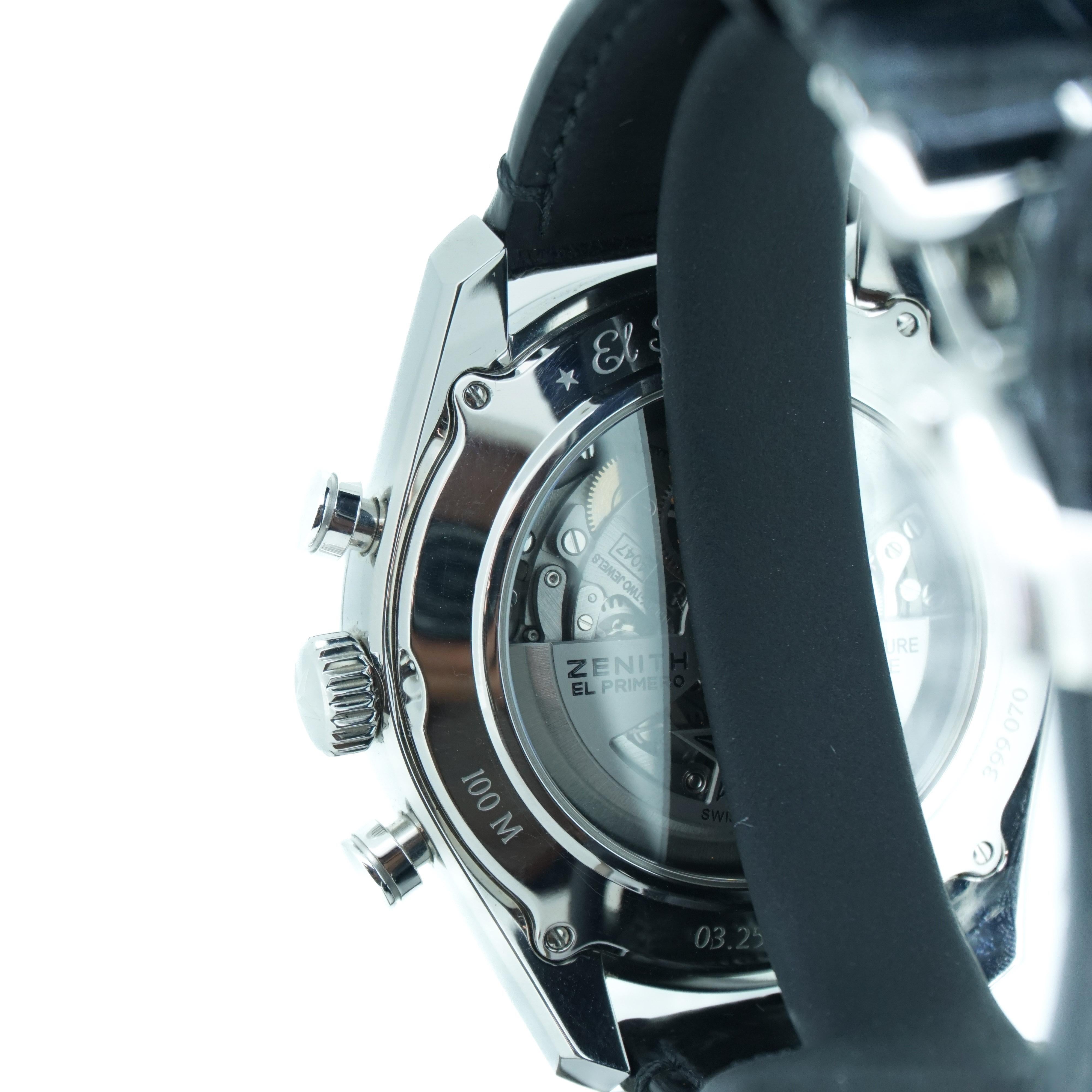Zenith Primero Grande Date Full Open Chronomaster El 2