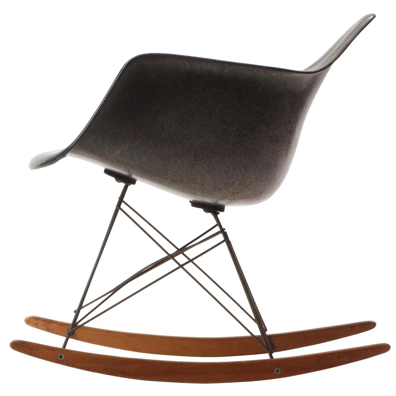 Zenith Shell Rocking Chair RAR by Eames for Herman Miller