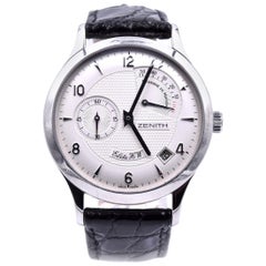 Zenith Stainless Steel Elite Power Reserve Watch Ref. 01.1125.655
