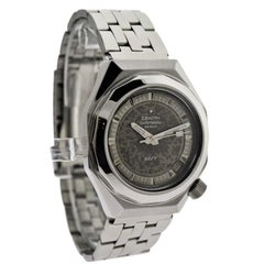 Zenith Stainless Steel Moderne Sport Automatic Wristwatch, circa 1970s