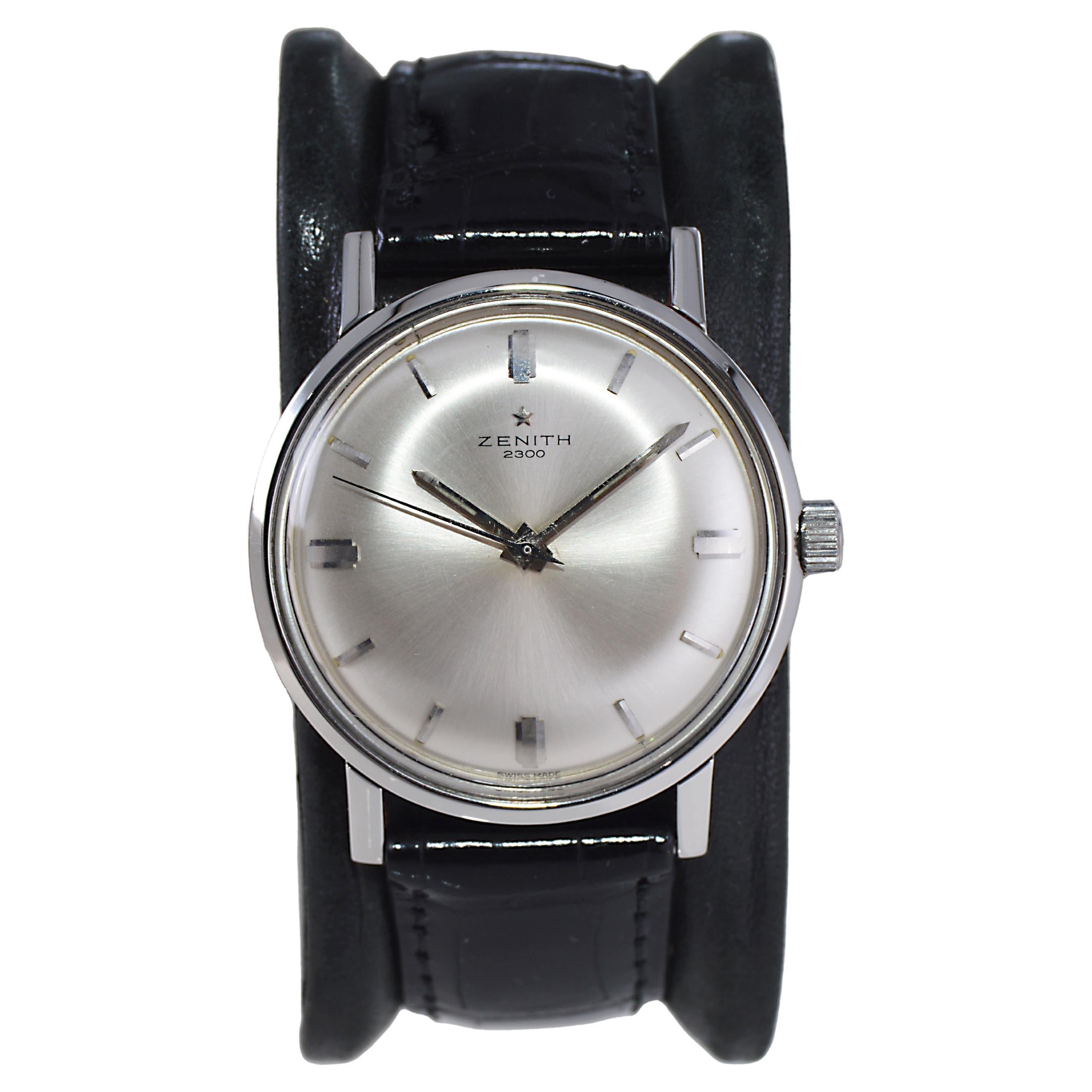 zenith manual wind watch