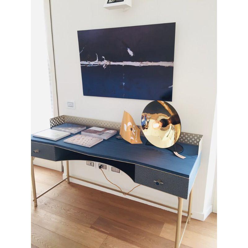 Modern Zénith Table Light, Gold & Small by Radar For Sale