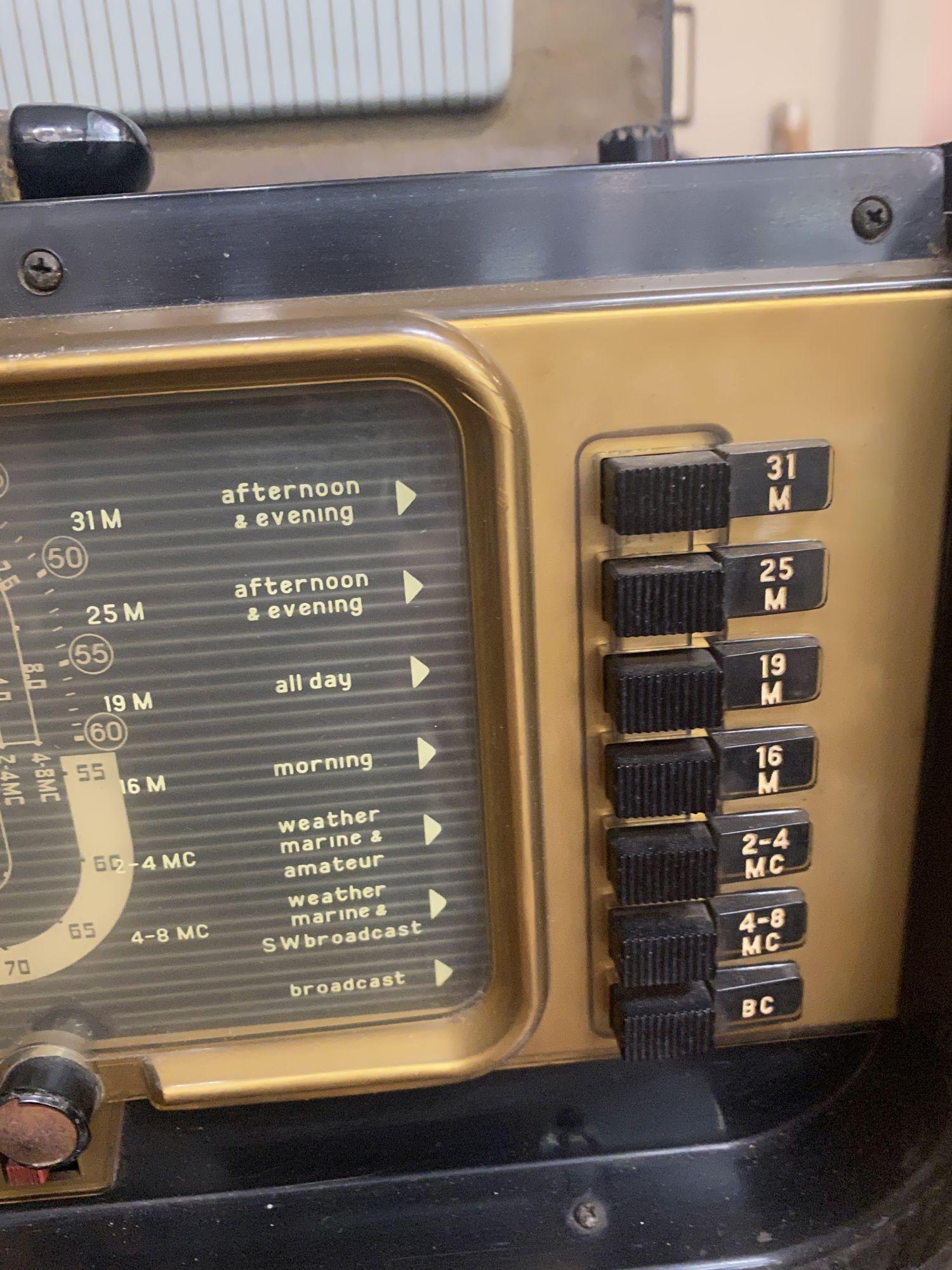 Zenith TransOceanic Model 5H40 Tube Radio 'Chicago Radio Lab', 1951 2