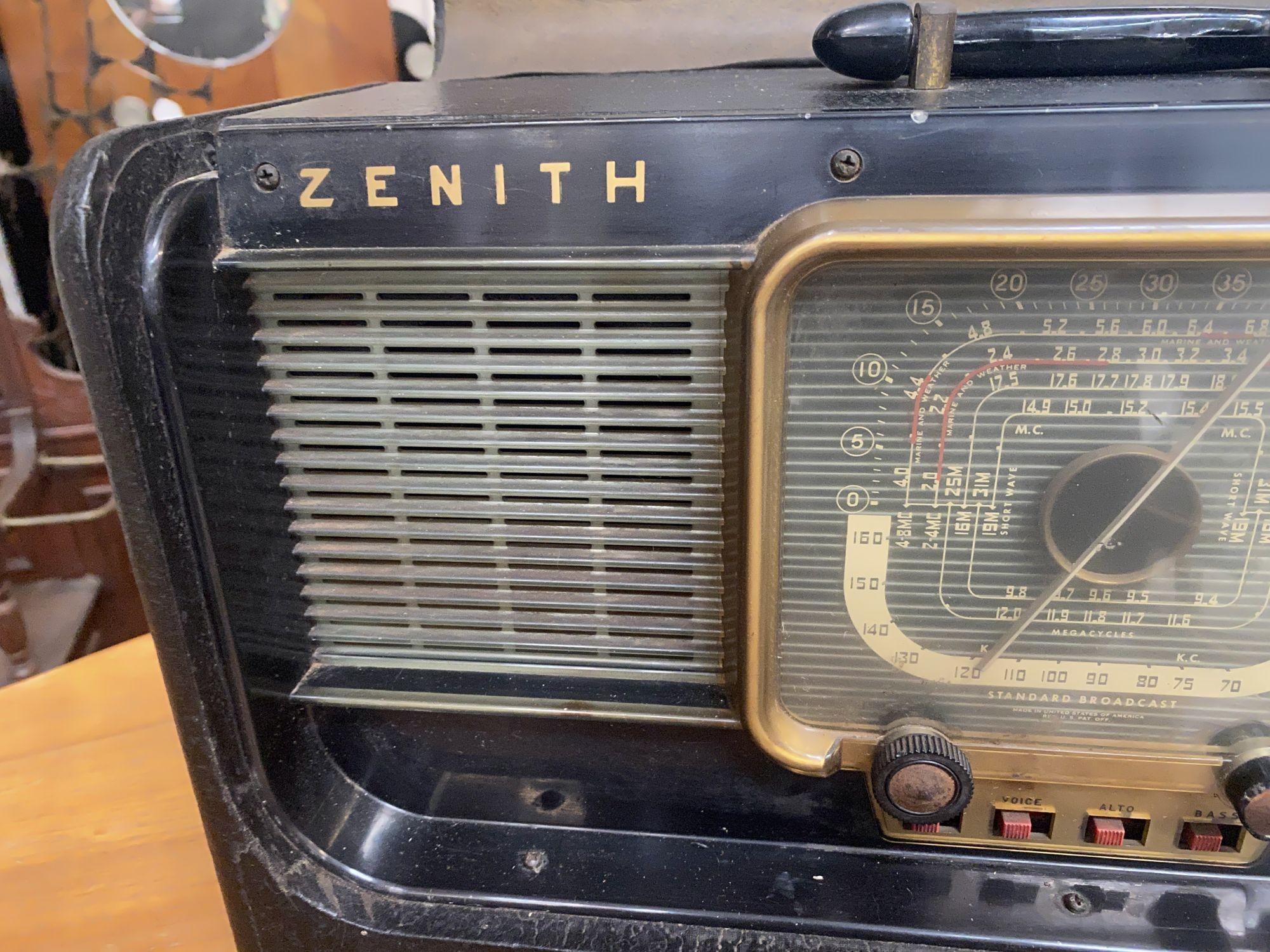 Zenith TransOceanic Model 5H40 Tube Radio 'Chicago Radio Lab', 1951 4