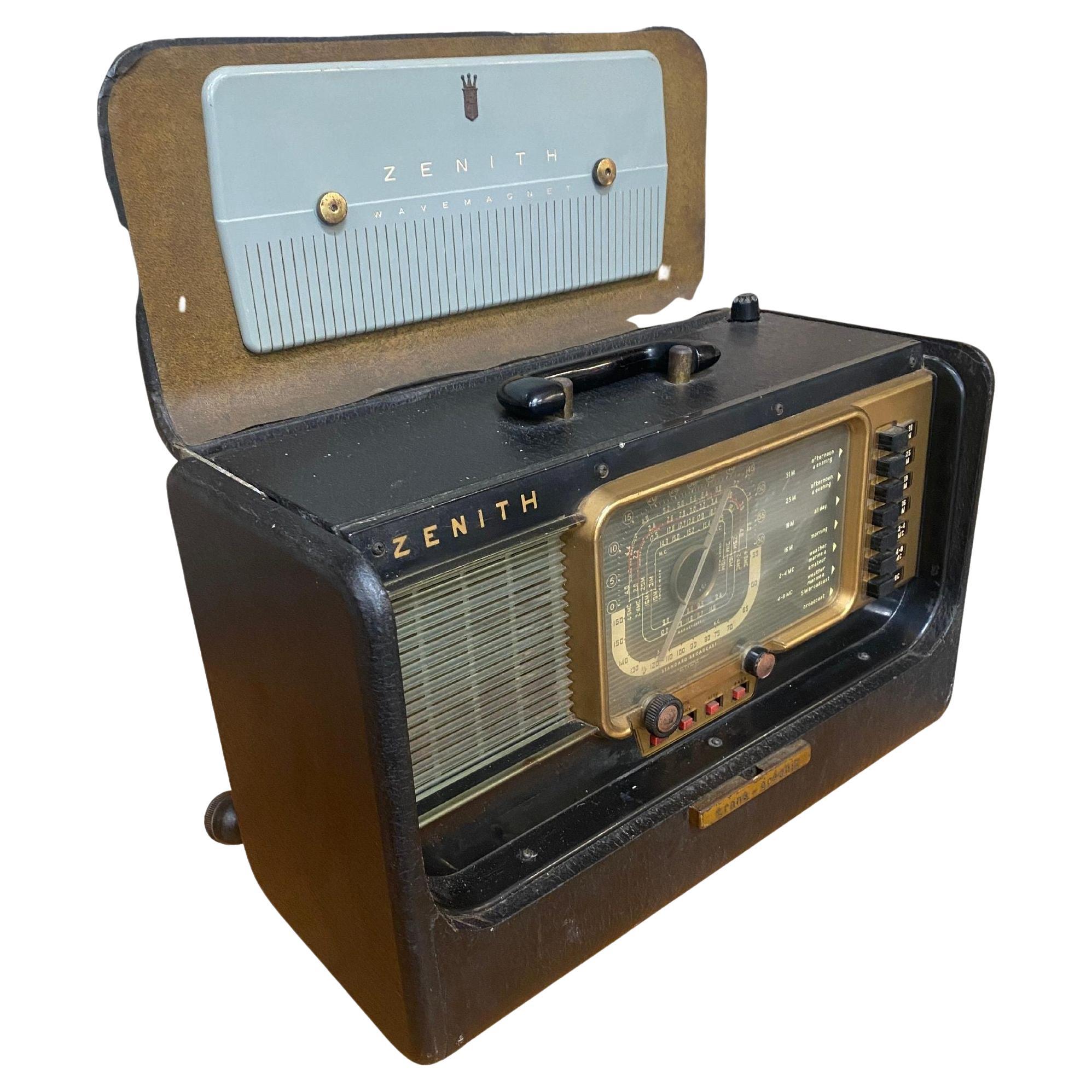 Zenith TransOceanic Model 5H40 Tube Radio 'Chicago Radio Lab', 1951 For  Sale at 1stDibs | zenith transoceanic radio value, zenith wave magnet radio  value, modern radio labs