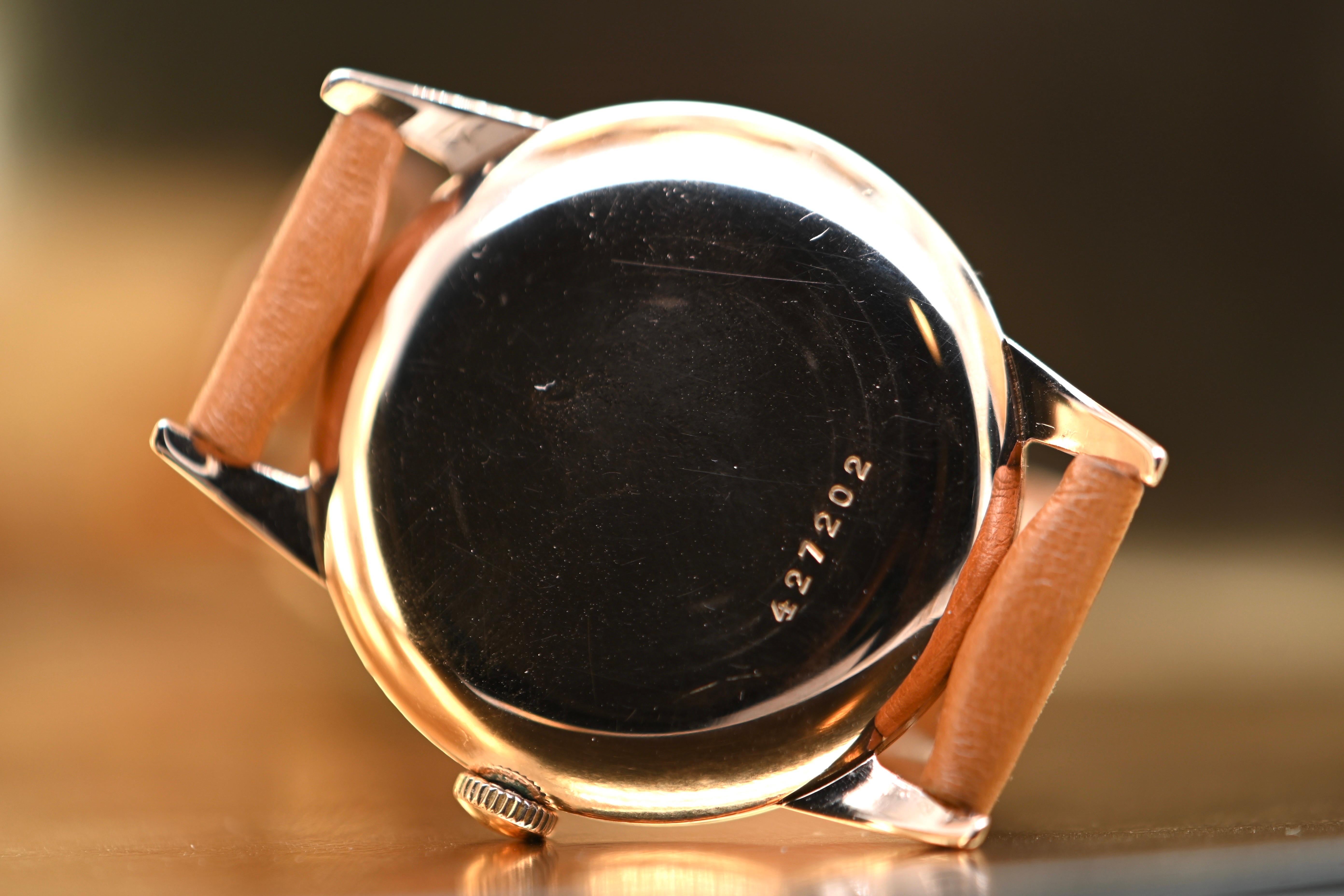 Zenith Montre en or rose 18 carats en vente 1