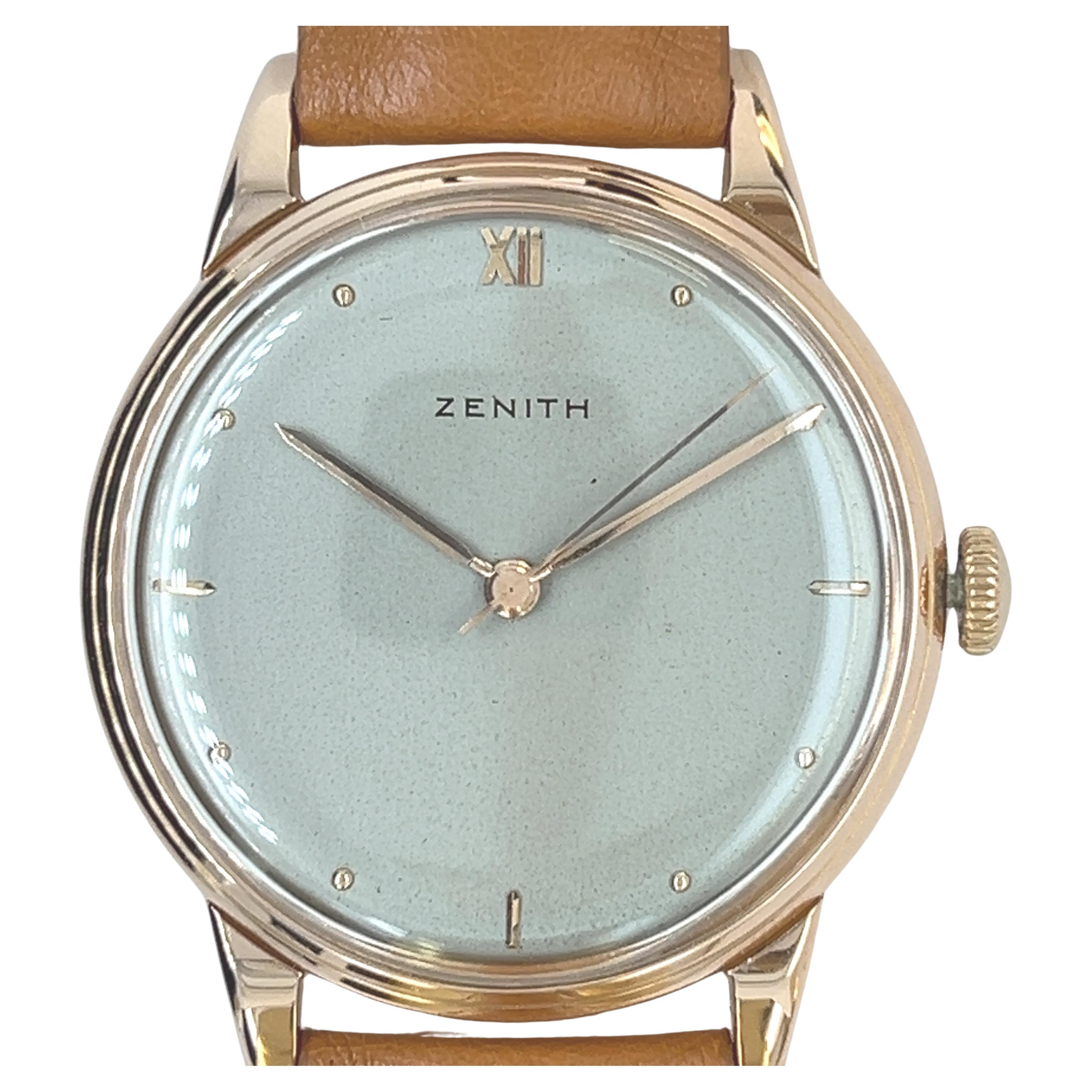 Zenith Montre en or rose 18 carats