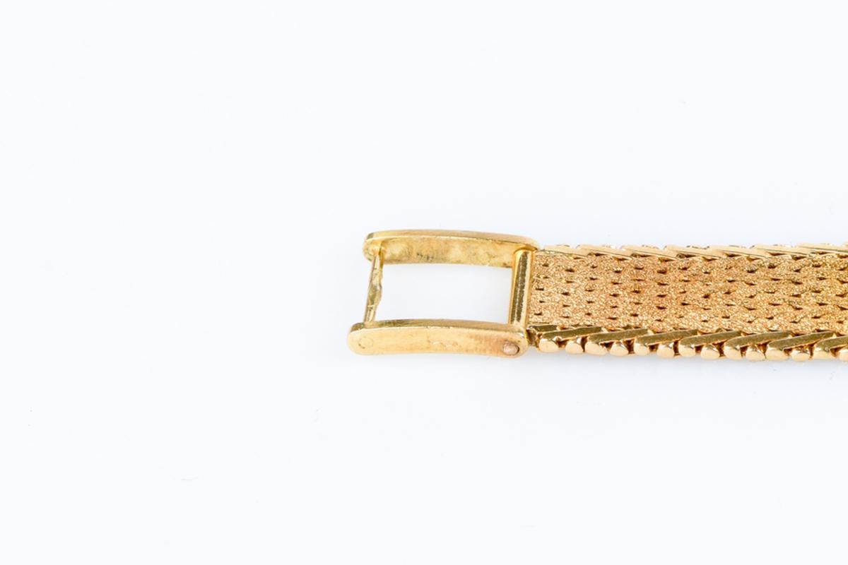 ZENITH watch in 18-carat yellow gold. For Sale 6