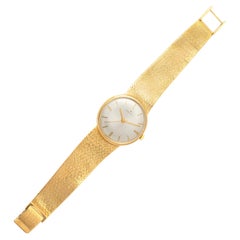 Retro Zenith Yellow Gold 18K Wristwatch 1970S