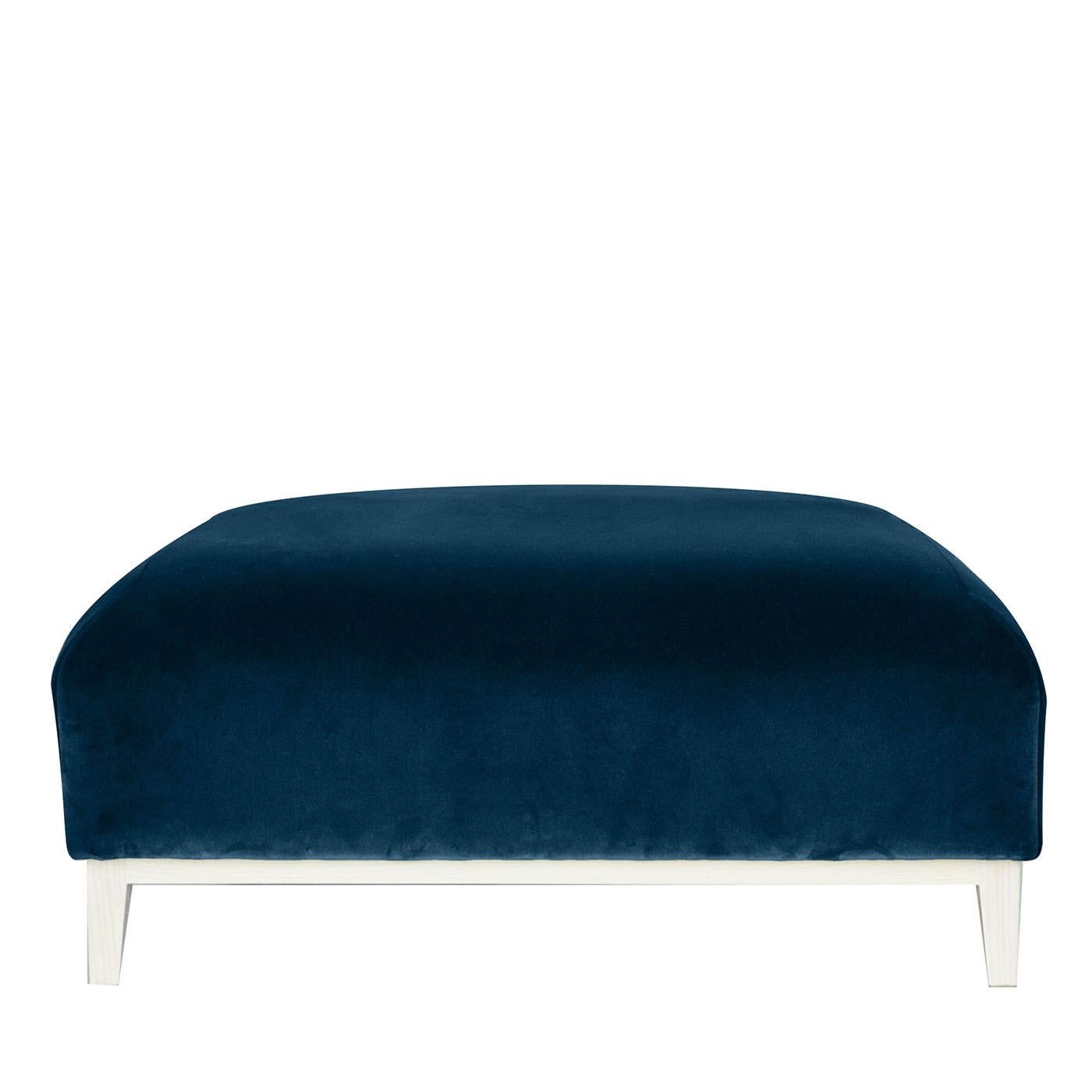 XXIe siècle et contemporain Pouf Zeno Eco bleu foncé de Brian Sironi en vente