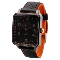 Zeno-Uhr Basel 41x46mm Edelstahl Ref: 131