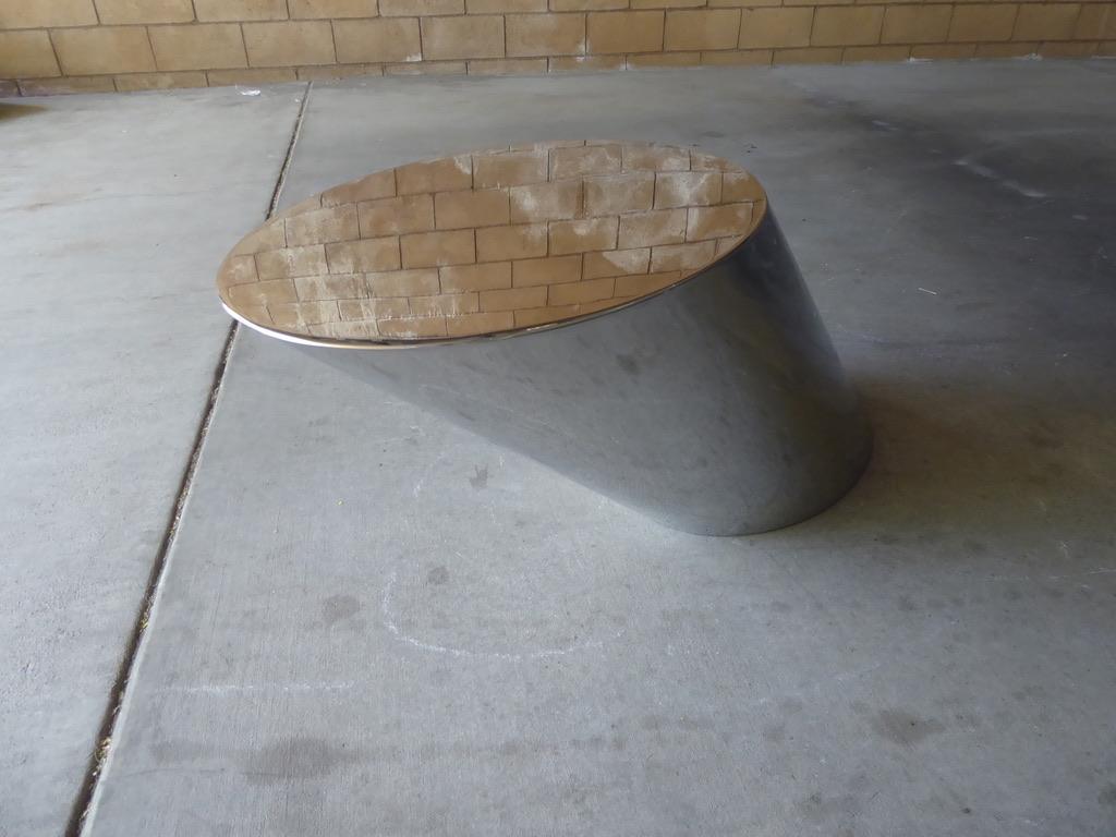 Zephyr Side Table Designed by J. Wade Beam for Brueton 3