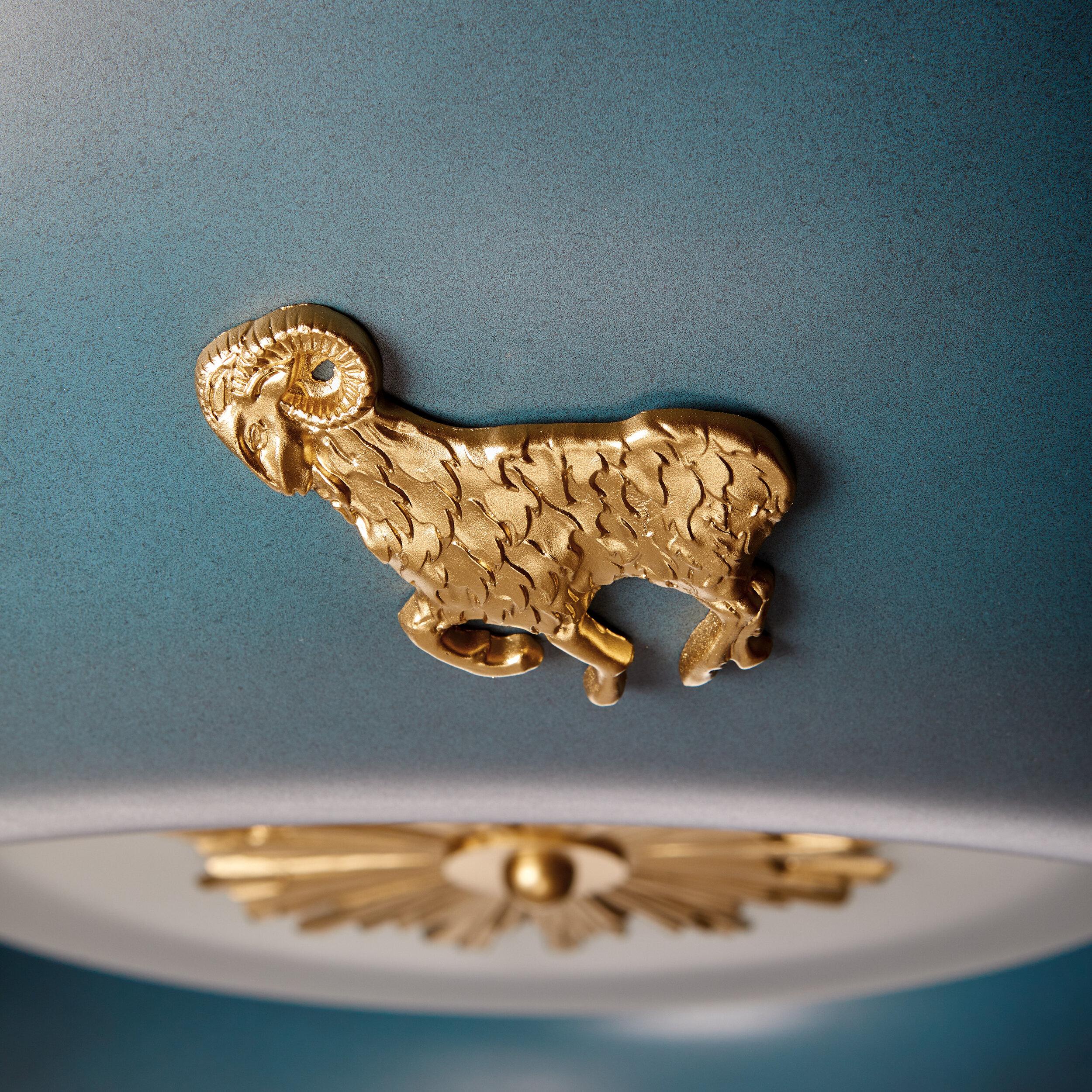Zephyr Zodiac Light in by David Duncan Studio For Sale 1