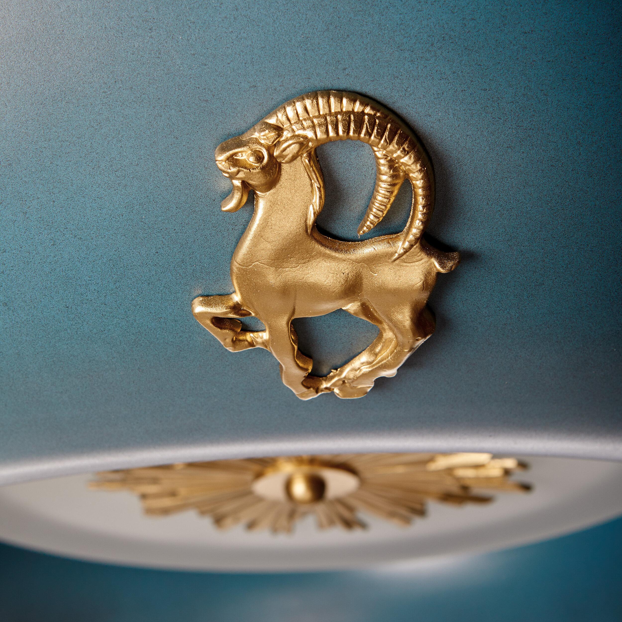 Zephyr Zodiac Light in by David Duncan Studio For Sale 4