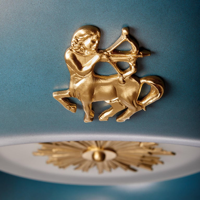 Zephyr Zodiac Light in by David Duncan Studio For Sale at 1stDibs
