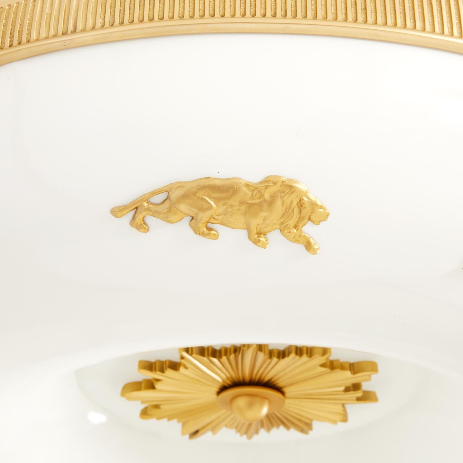 Lámpara Zodiac Zephyr de encaje de Chantilly por David Duncan Studio en Nuevo estado para la venta en New York, NY