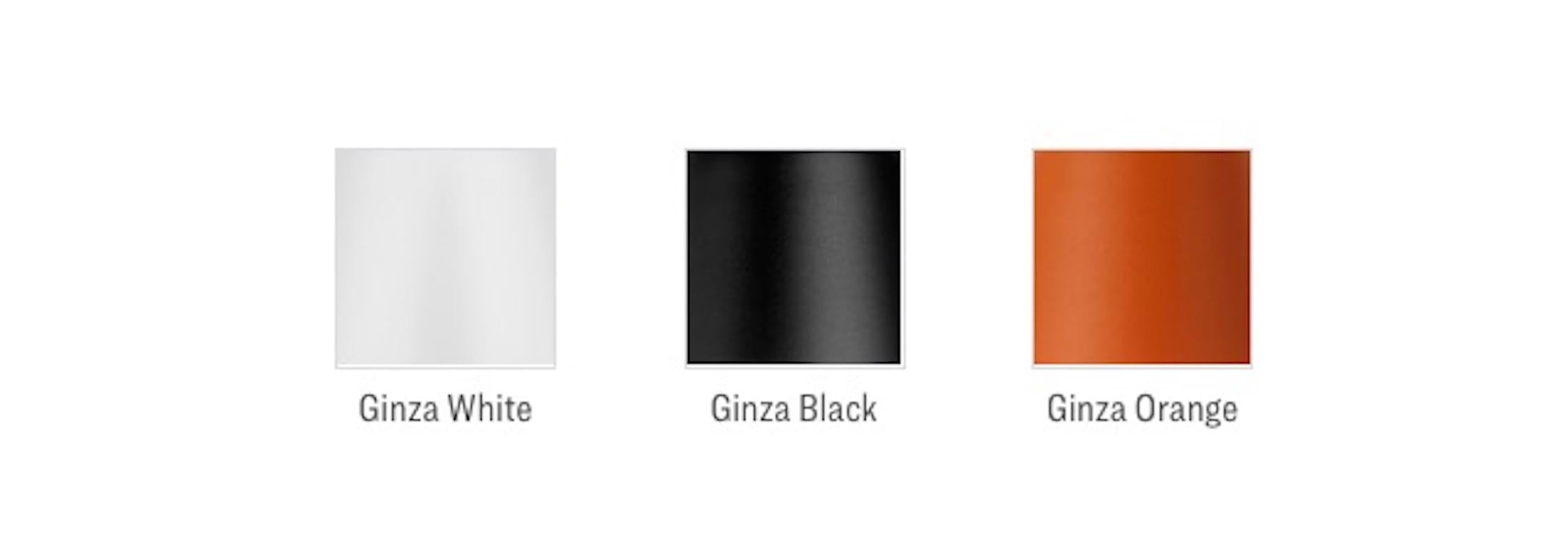 Aluminum Zero Ginza Horizontal Pendant in Black by Thomas Bernstrand For Sale