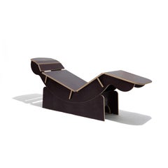 Zero-Gravity, Zero-Waste, Body-Fit, Upstate New York-Made Plywood Chaise