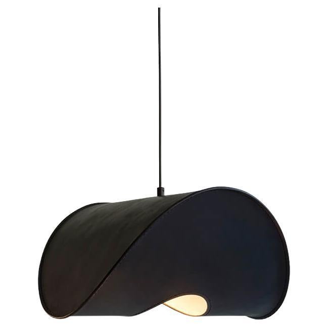 Zero Leather Pendant Lamp 'Small' Design by Jacob De Baan for Uniqka