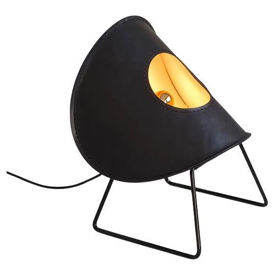 Zero Leather Standing Lamp Design by Jacob De Baan for Uniqka For Sale
