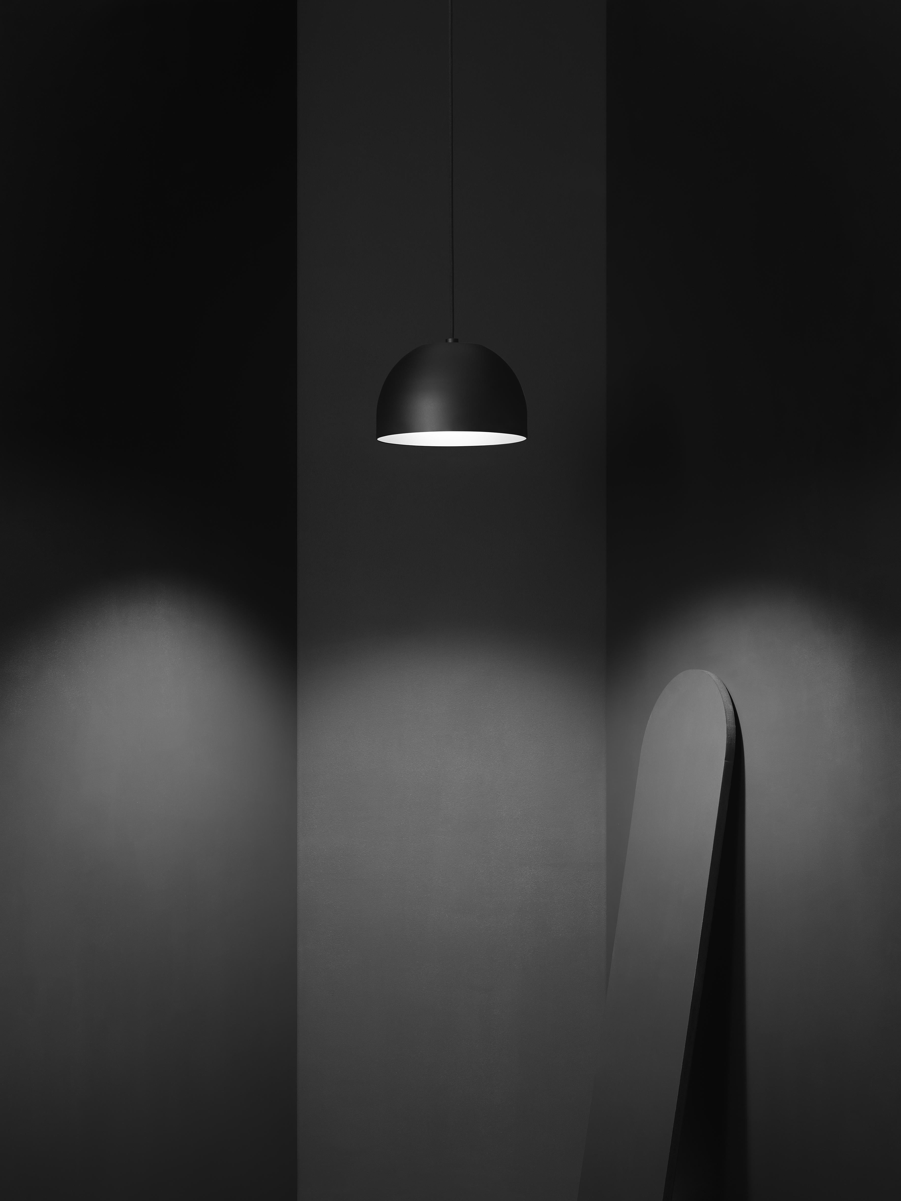 Zero Lighting brings the Bob pendant into being in collaboration with Bernstrand & Borselius, a design firm renowned for making interesting light fixtures for modern interiors. This pendant illustrates Zero’s skill at creating a machined artistry