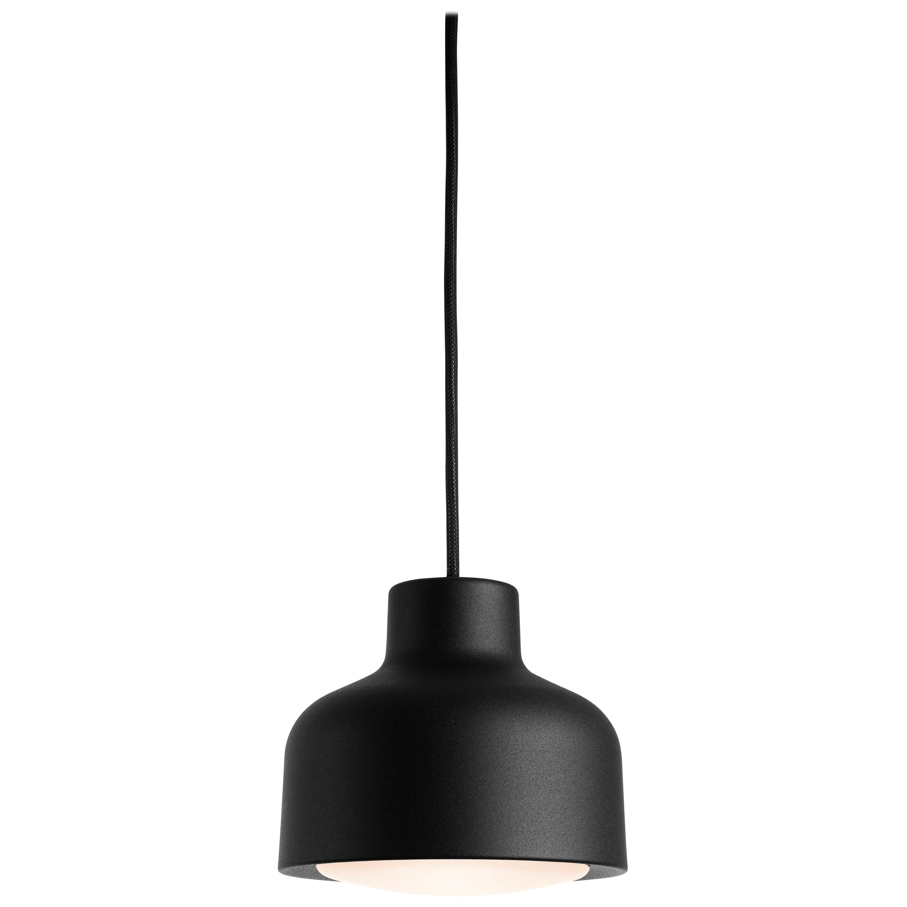 For Sale: Black Zero LED Lens Compact Pendant by Jens Fager